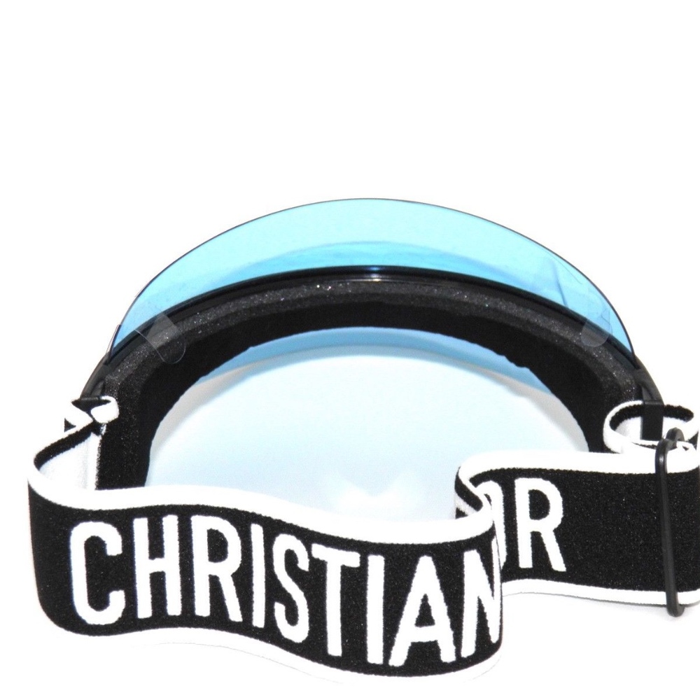 Dior Club 1 Black Blue Visor Sunglasses J'ADIOR - Picture 5 of 6